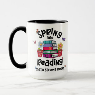 Spring in Reading Dustin Stevens Books Tasse