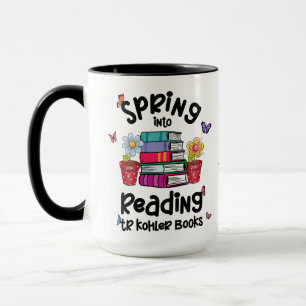 Spring in Reading TR Kohler Bücher Tasse