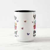 Spring in Reading TR Kohler Bücher Tasse (Zentrum)