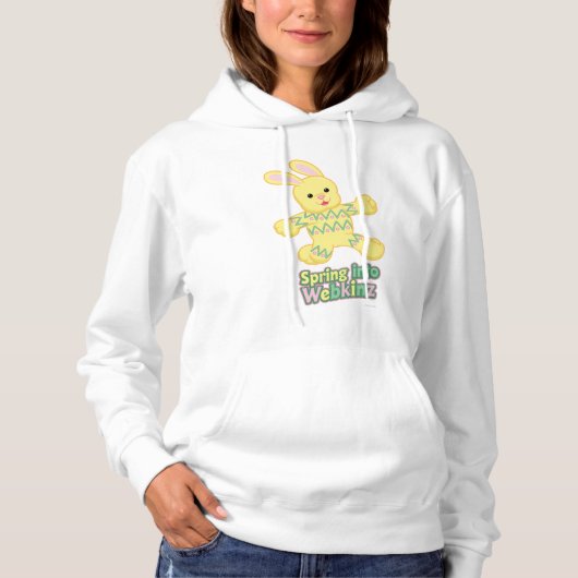 Spring in Webkinz ein! Hoodie (Vorderseite)
