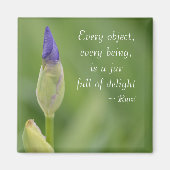 Spring Iris Magnet (Vorne)