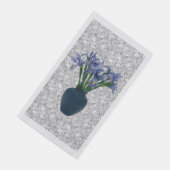 Spring Iris Serviette (Ecke)
