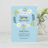 Spring Is Here Einladung (Stehend Vorderseite)