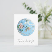 Spring Is in the Air -  Postkarte (Stehend Vorderseite)