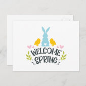 Spring Is In The Air! Postkarte (Vorne/Hinten)