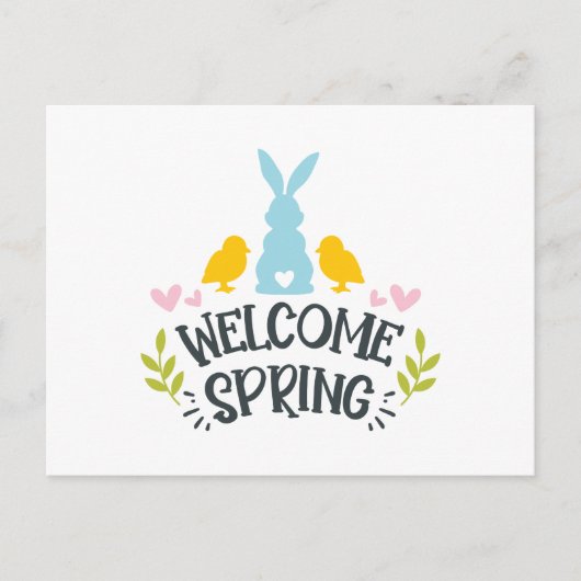 Spring Is In The Air! Postkarte (Vorderseite)