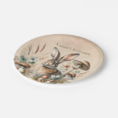 Spring Jack Rabbit Pappteller (Schrägansicht)