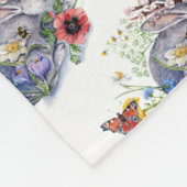 Spring Jackalope Fleecedecke (Ecke)