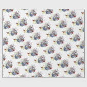 Spring Jackalope Geschenkpapier (Flach)