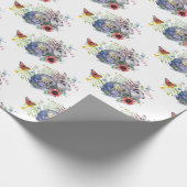 Spring Jackalope Geschenkpapier (Ecke)