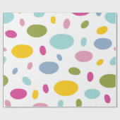 Spring Jelly Bean Wrapping Paper Geschenkpapier (Flach)
