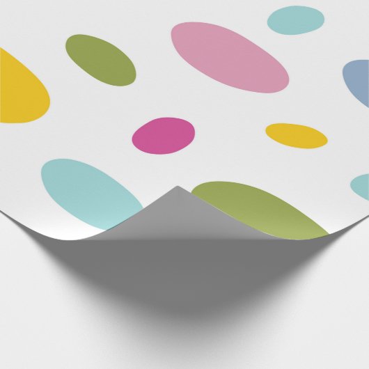 Spring Jelly Bean Wrapping Paper Geschenkpapier (Ecke)