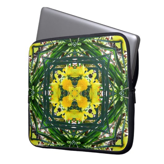 Spring Jo!. Laptopschutzhülle (Vorderseite Links)