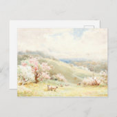 Spring, Joseph Rubens Powell Postkarte (Vorne/Hinten)