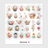 "Spring Joy - Easter Sticker Set" (Blatt)