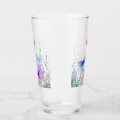 Spring Joy - farbenfrohe Schmetterlinge fliegen in Glas (Links)