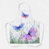 Spring Joy Schürze Schmetterlinge fliegen in der N (Vorderseite)