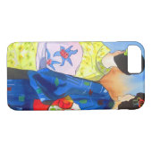 Spring Kimono Japanisch Geisha Art Case-Mate iPhone Hülle (Rückseite (Horizontal))