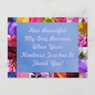 Spring Kindness Postcard Postkarte