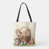 Spring Kitten Oaster Basket Tasche (Rückseite)
