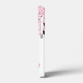 Spring Kokeshi Doll - Niedliches japanisches Geish Case-Mate iPhone Hülle (Rückseite / Links)