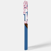 Spring Kokeshi Doll - Niedliches japanisches Geish Case-Mate iPhone Hülle (Rückseite / Links)