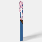 Spring Kokeshi Doll - Niedliches japanisches Geish Case-Mate iPhone Hülle (Rückseite / Links)