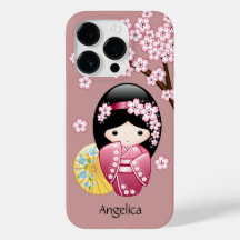 Spring Kokeshi Doll - Niedliches japanisches Geish