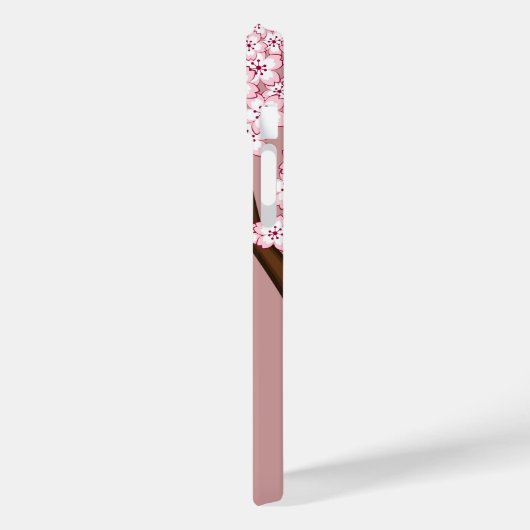 Spring Kokeshi Doll - Niedliches japanisches Geish Case-Mate iPhone Hülle (Rückseite / Links)