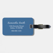 Spring Kokeshi Doll - Niedliches japanisches Geish Gepäckanhänger (Rückseite horizontal)