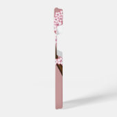 Spring Kokeshi Doll - Niedliches japanisches Geish iPhone Hülle (Linke Seite)