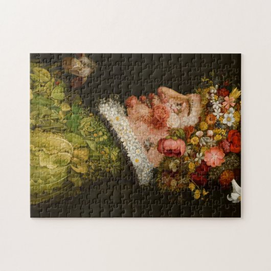 Spring, La Primavera by Giuseppe Arcimboldo Puzzle (Horizontal)