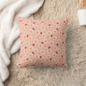 Spring Ladybugs and Daisies Throw Pillow Kissen (Decke)