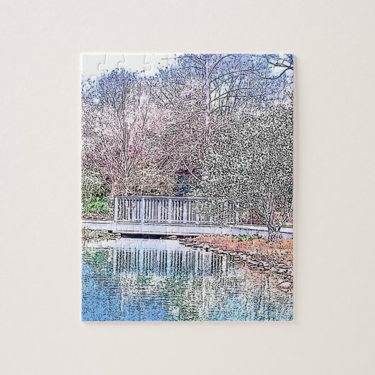 Spring Lake Beauty Puzzle (Vertikal)