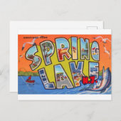 Spring Lake N.J. Vintage Travel Postcard Postkarte (Vorne/Hinten)