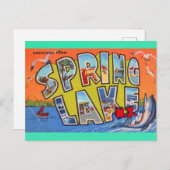 Spring Lake N.J. Vintage Travel Postcard Postkarte (Vorne/Hinten)