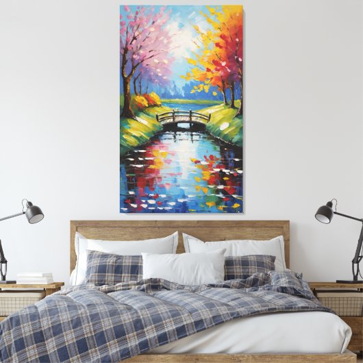 Spring Leinwanddruck (Insitu (Schlafzimmer))