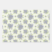 Spring Lilac Purple Flowers Geschenkpapier Set (Vorderseite 3)