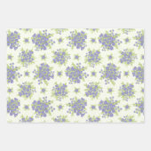 Spring Lilac Purple Flowers Geschenkpapier Set (Vorderseite 2)
