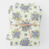 Spring Lilac Purple Flowers Geschenkpapier Set (Beispiel)
