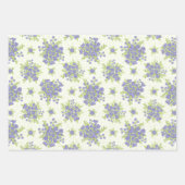 Spring Lilac Purple Flowers Geschenkpapier Set (Vorderseite)