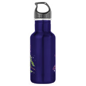 Spring Lilacs Water Bottle Edelstahlflasche (Rückseite)
