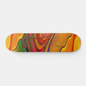 Spring Lover Abstrakt Art Skateboard (Horizontal)