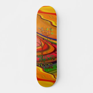 Spring Lover Abstrakt Art Skateboard