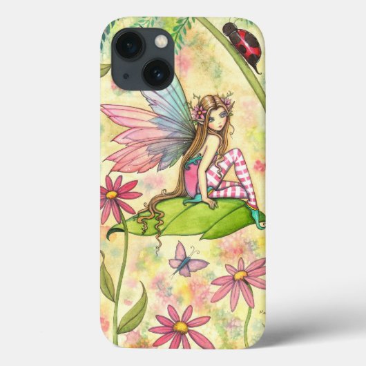Spring Magic Niedlich Fairy und Ladybug Case-Mate iPhone Hülle (Rückseite)