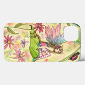 Spring Magic Niedlich Fairy und Ladybug Case-Mate iPhone Hülle (Rückseite (Horizontal))
