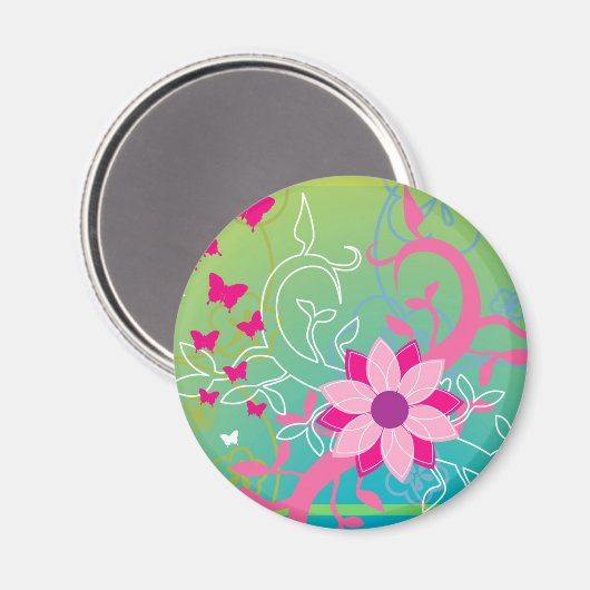 Spring Magnet (Vorderseite/Rückseite)