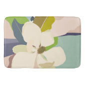 Spring Magnolia Color Blocks Florist Badematte (Vorderseite)
