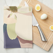Spring Magnolia Color Blocks Florist Geschirrtuch (Viertel Falte)
