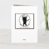 Spring Maiden Card Karte (Rückseite)